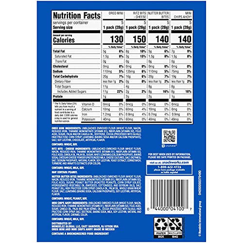 Nabisco Classic Mix Variety Pack, Oreo Mini, Chips Ahoy! Mini, N