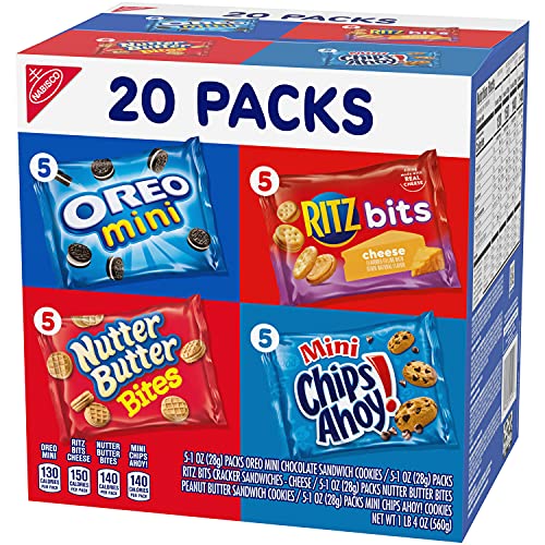 Nabisco Classic Mix Variety Pack, Oreo Mini, Chips Ahoy! Mini, N