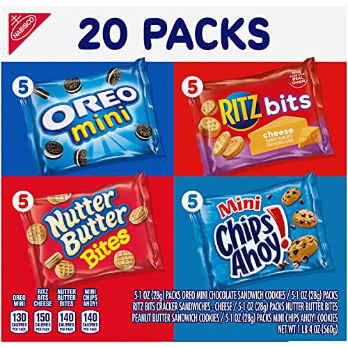 Nabisco Classic Mix Variety Pack, Oreo Mini, Chips Ahoy! Mini, N