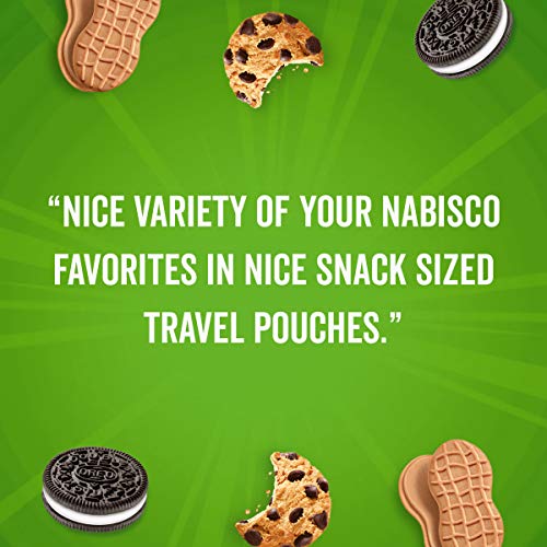 Nabisco Cookie Variety Pack, Oreo, Nutter Butter, Chips Ahoy!, 4
