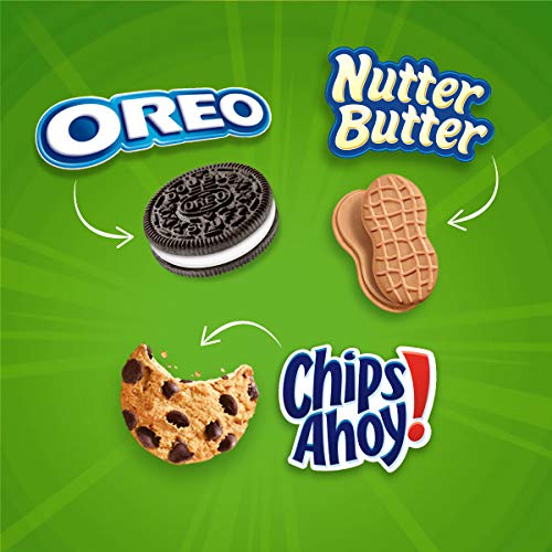 Nabisco Cookie Variety Pack, Oreo, Nutter Butter, Chips Ahoy!, 4
