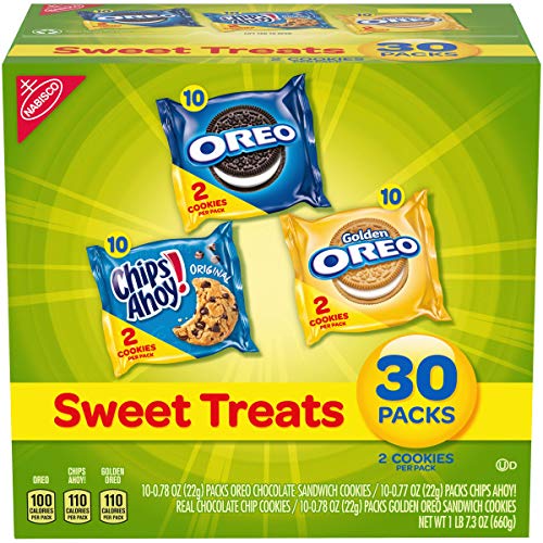 Nabisco Cookies Sweet Treats Variety Pack Cookies - With Oreo, C