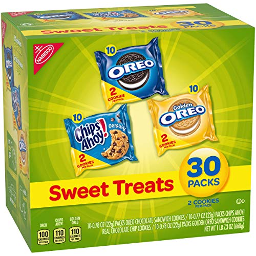 Nabisco Cookies Sweet Treats Variety Pack Cookies - With Oreo, C