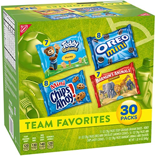 Nabisco Team Favorites Variety Pack, Oreo Mini, Chips Ahoy! Mini