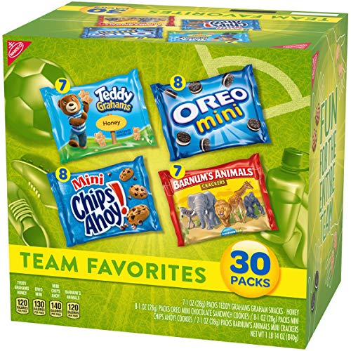 Nabisco Team Favorites Variety Pack, Oreo Mini, Chips Ahoy! Mini