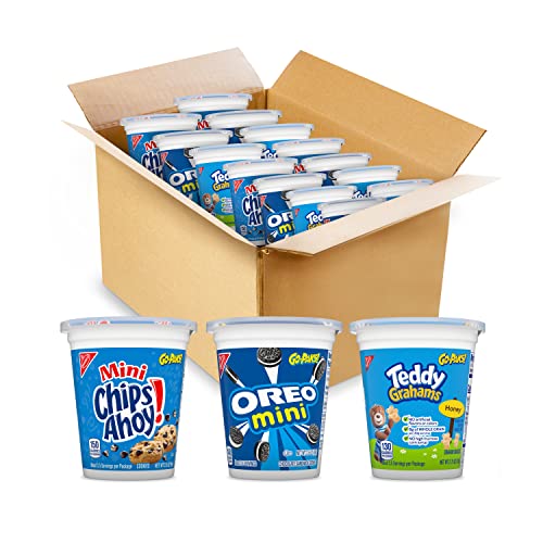 Oreo Mini Cookies, Chips Ahoy Mini Cookies, Ritz Bits Cheese Cra