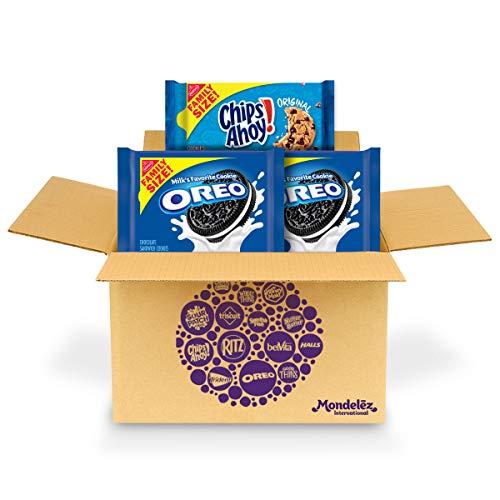 Oreo &Amp; Chips Ahoy! Cookies Variety Pack, Family Size, 3 Packs