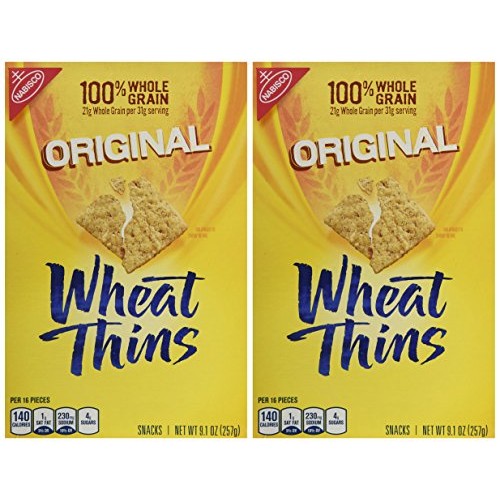 Wheat Thins Original 9.1 Oz Pac Of 2