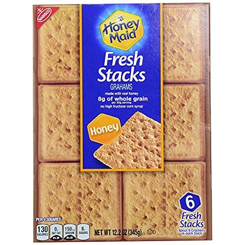 Honey Maid Fresh Stacks Graham Crackers 12.2 Oz 2 Pack