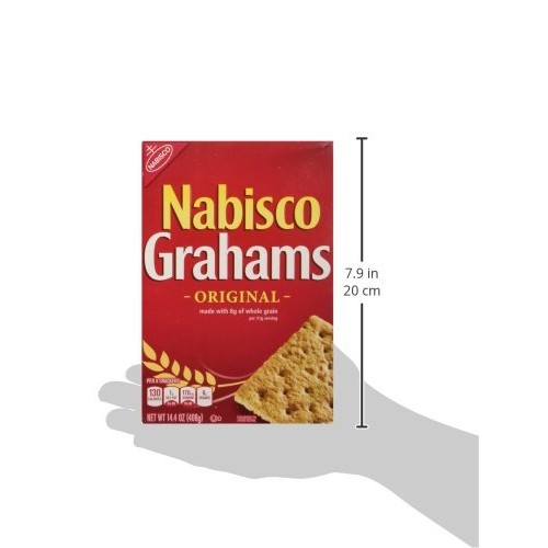 Nabisco, Grahams, Original, 14.4Oz Box Pack Of 3