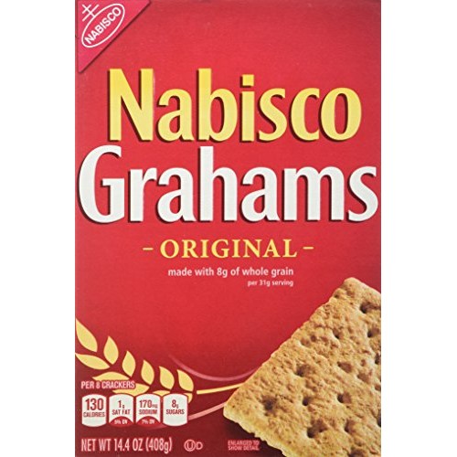 Nabisco, Grahams, Original, 14.4Oz Box Pack Of 3