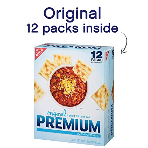 Nabisco Original Premium Saltine Crackers 48 Oz. - Pack Of 4