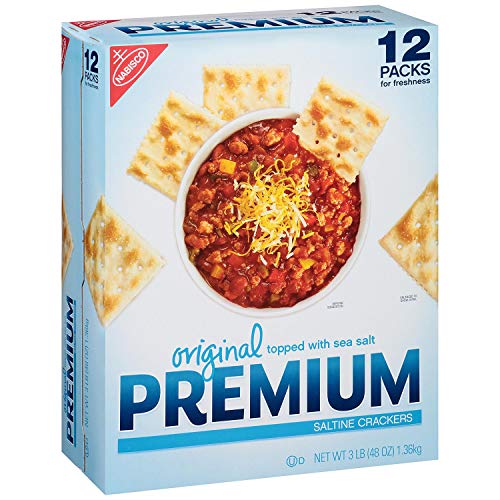 Nabisco Original Premium Saltine Crackers Topped With Sea Salt,