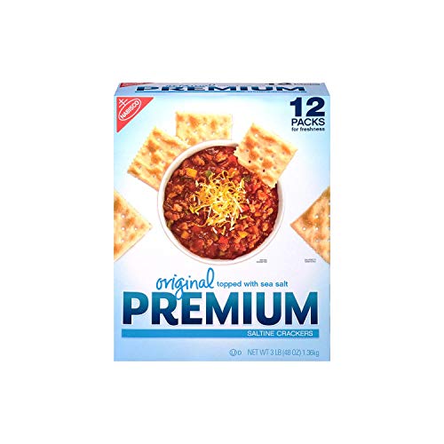 Nabisco Original Premium Saltine Crackers Topped With Sea Salt,