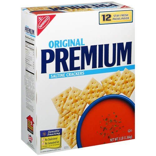 Nabisco Premium Saltine Crackers - 3 Lb. Box - Case Pack Of 2