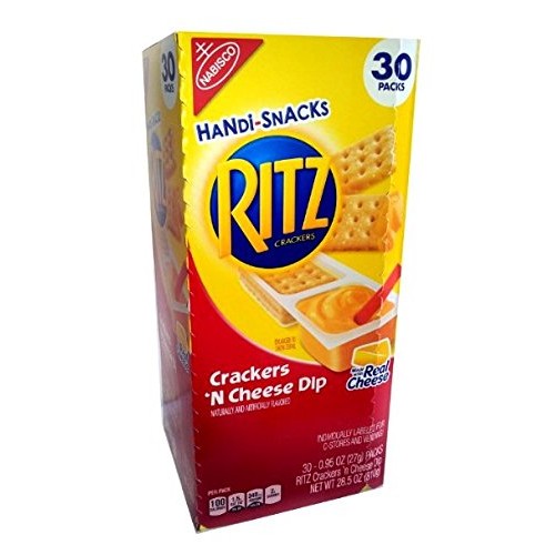Nabisco Ritz Crackers Snack Packs, 28.5 Ounce, 30 Count
