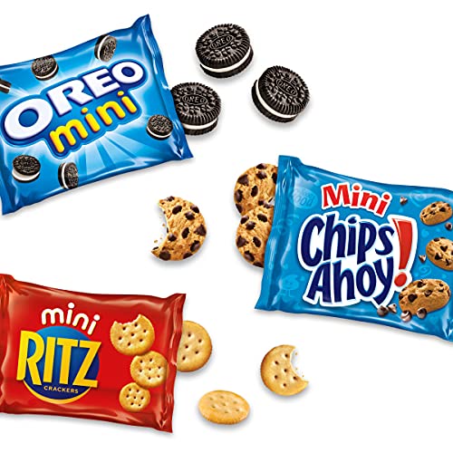 Nabisco Sweet &Amp; Savory Mix Variety Pack, Oreo Mini Cookies, Mini