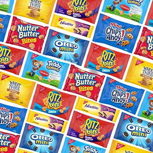 Oreo Mini, Chips Ahoy! Mini, Nutter Butter Bites, Ritz Bits Chee