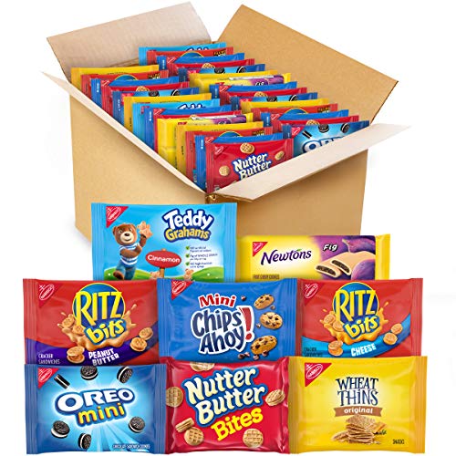 Oreo Mini, Chips Ahoy! Mini, Nutter Butter Bites, Ritz Bits Chee