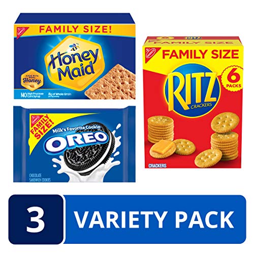 Oreo, Ritz, &Amp; Honey Maid Snack Variety Pack, Family Size - 3 Packs