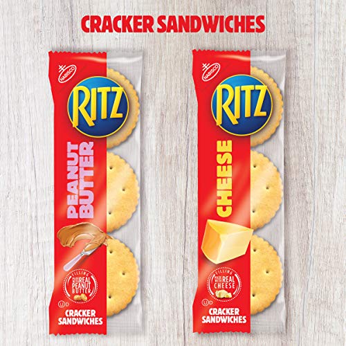 Ritz Peanut Butter Sandwich Crackers And Cheese Sandwich Cracker