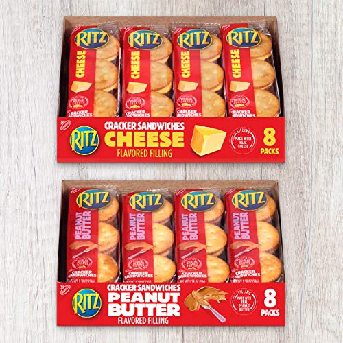 Ritz Peanut Butter Sandwich Crackers And Cheese Sandwich Cracker