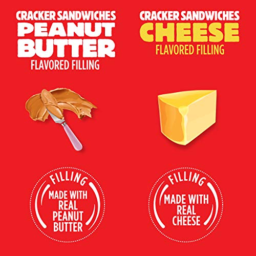 Ritz Peanut Butter Sandwich Crackers And Cheese Sandwich Cracker
