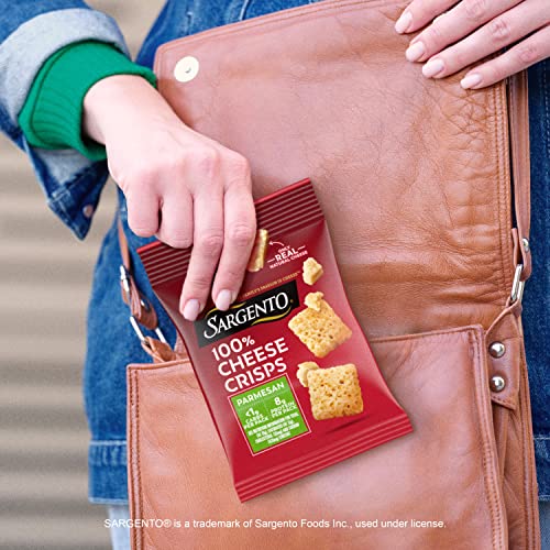 Sargento 100% Cheese Crisps Variety Pack, Parmesan And Cheddar,