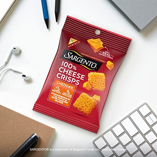 Sargento 100% Cheese Crisps Variety Pack, Parmesan And Cheddar,