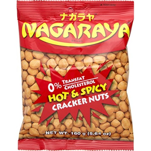 Nagaraya Cracker Nuts Hot And Spicy, 5.64 Oz Pack Of 2