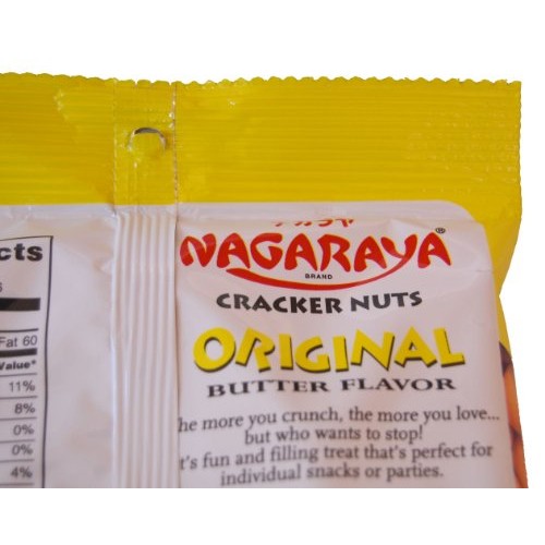 Nagaraya Cracker Nuts Assorted Bundle 4-Pack: Original, Barbecue