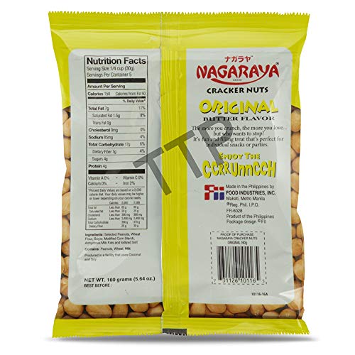 Nagaraya - Original Cracker Nuts Net Wt. 5.64 Oz.