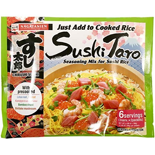 Nagatanien Sushi Taro Chirashi Sushi Mix 10.52Oz 5 Pack
