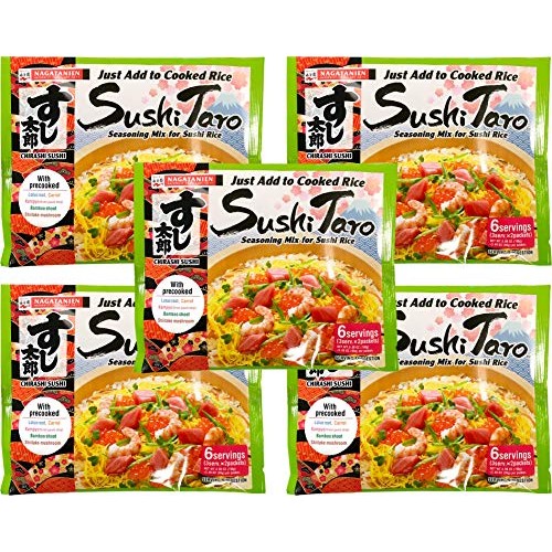 Nagatanien Sushi Taro Chirashi Sushi Mix 10.52Oz 5 Pack