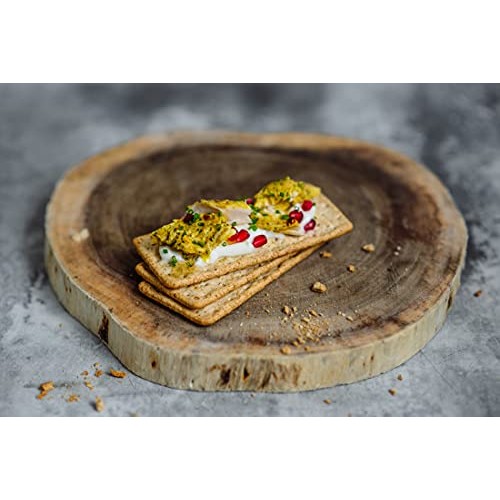 Nairns Gluten Free Rosemary &Amp; Sea Salt Flatbread Crackers, 6Count