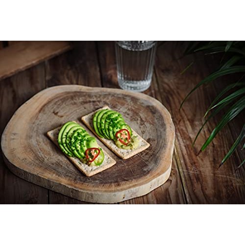 Nairns Gluten Free Rosemary &Amp; Sea Salt Flatbread Crackers, 6Count