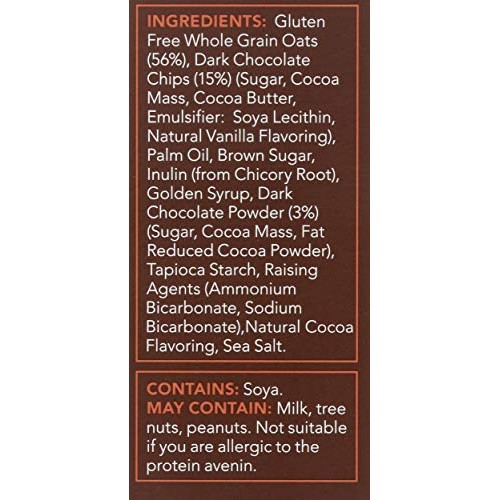 Nairns Gluten Free Oat Grahams, Chocolate Chip, 5.64 Ounce