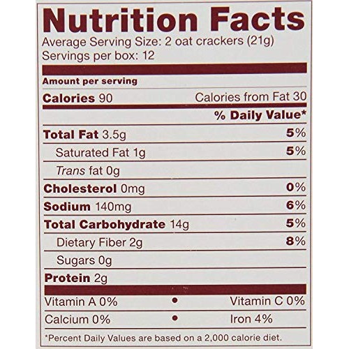 Nairns Organic Whole Grain Oat Crackers, 8.8 Ounce