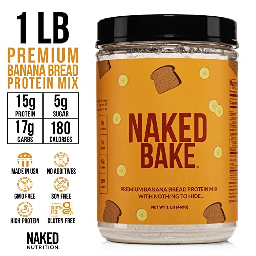 Naked Bake - Banana Bread Mix, Multi Purpose Protein Powder For