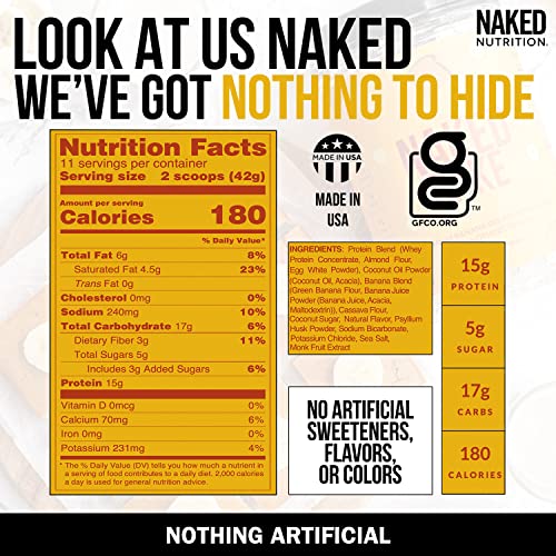 Naked Bake - Banana Bread Mix, Multi Purpose Protein Powder For