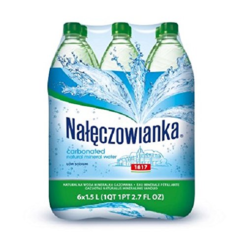 Naleczowianka Mineral Water Carbonated, 1.5 Liter 6 Count