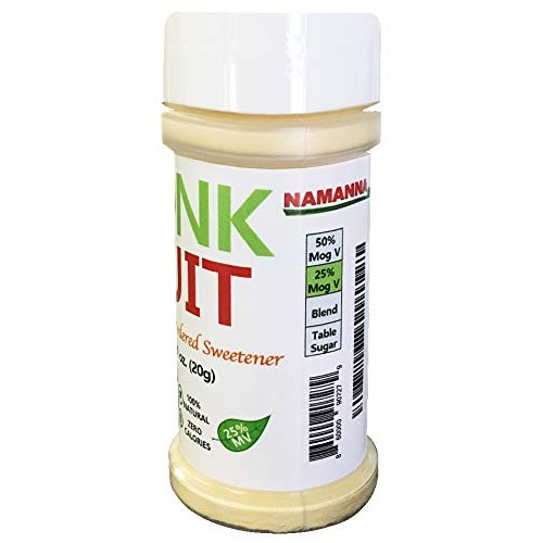 Namanna Organic 100% Monk Fruit Sweetener - Zero Calorie, Zero C