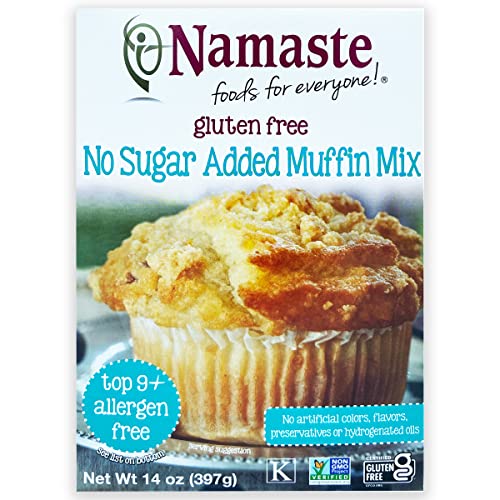 Namaste Foods, Gluten Free Sugar Free Muffin Mix, 14-Ounce Bags