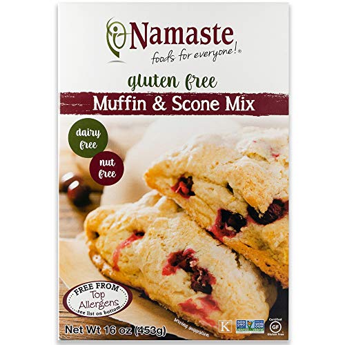 Namaste Foods, Gluten Free Muffin Mix, 16-Ounce Bags Pack Of 6