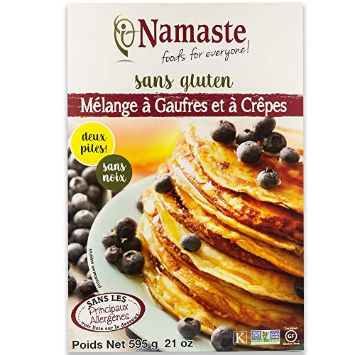 Namaste Foods Gluten Free Waffle &Amp; Pancake Mix, 21 Oz Pack Of 6