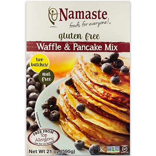 Namaste Foods Gluten Free Waffle &Amp; Pancake Mix, 21 Oz Pack Of 6