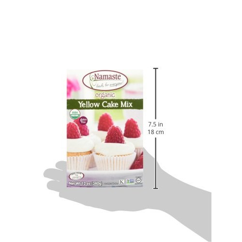 Namaste Foods Organic Gluten Free Yellow Cake Mix, 12 Ounce – Al