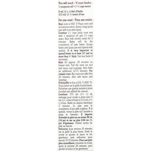 Namaste Foods Pizza Crust Mix - 16 Oz