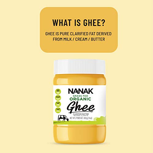 Nanak Pure Desi Ghee, Clarified Butter, 28-Ounce Jar