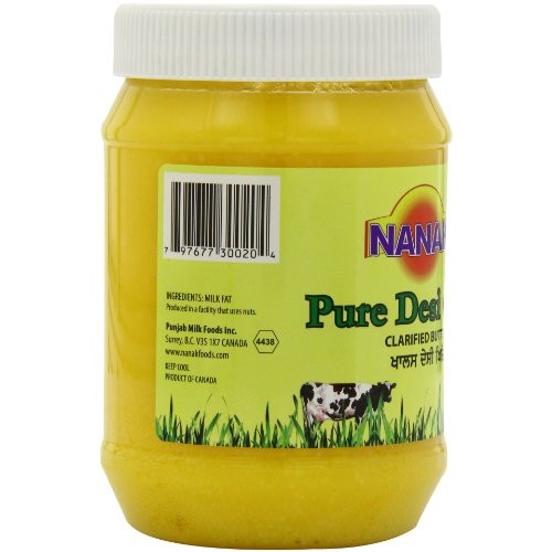 Nanak Pure Desi Ghee, Clarified Butter, 28-Ounce Jar